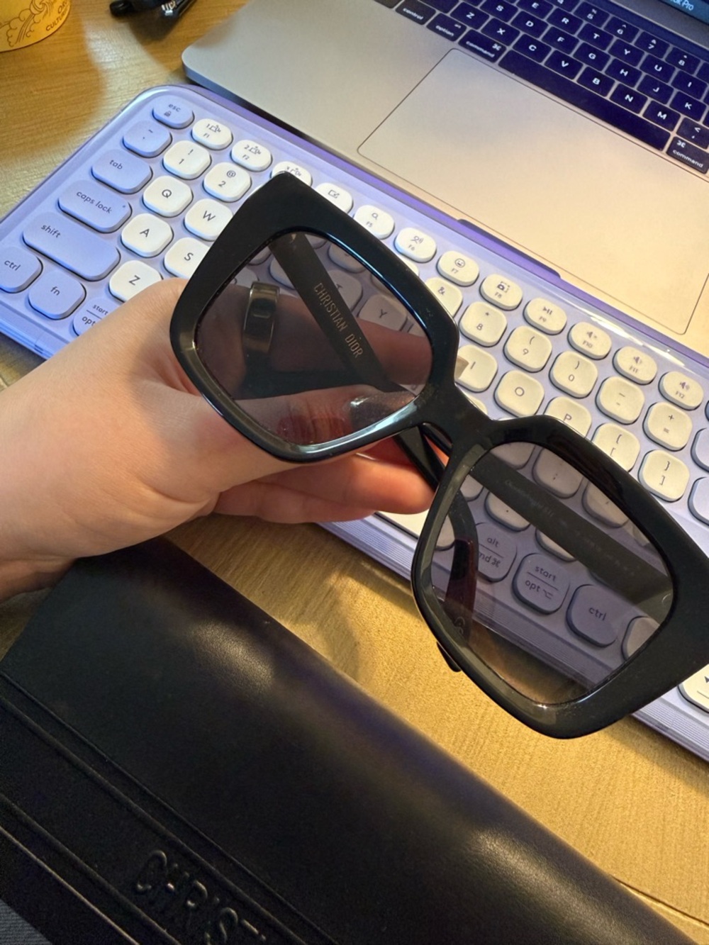 Christian Dior Midnight S1l Sunglasses $460MSRP - Picture 4 of 8